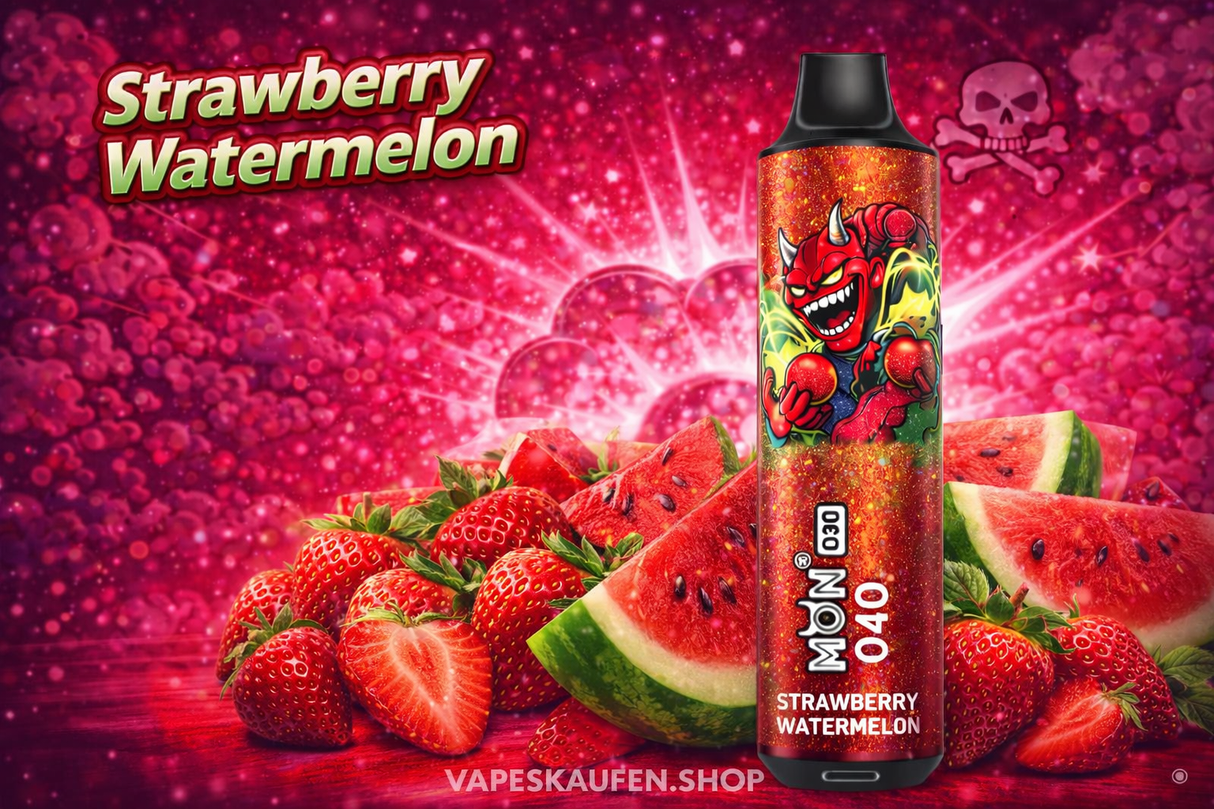 MON-VAPE Q40 STRAWBERRY WATERMELON