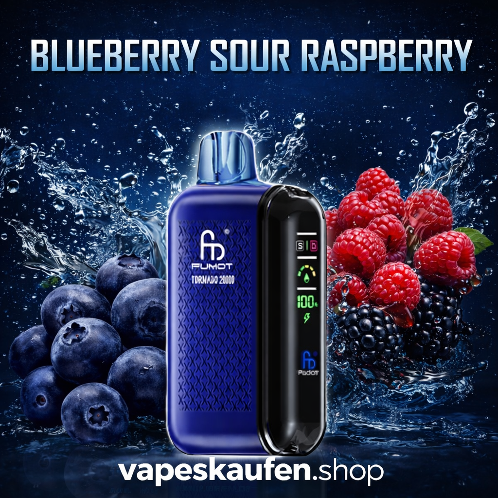 RandM TORNADO-VAPE 20K BLUEBERRY SOUR RASPBERRY