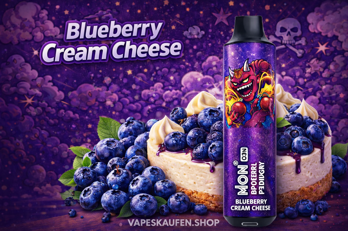 MON-VAPE Q30 BLUEBERRY CREAM CHEESE