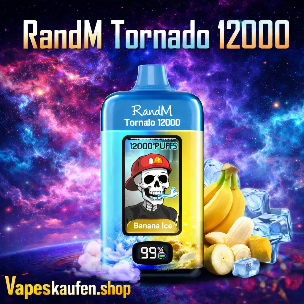 RandM Tornado-Vape 12K BANANA ICE