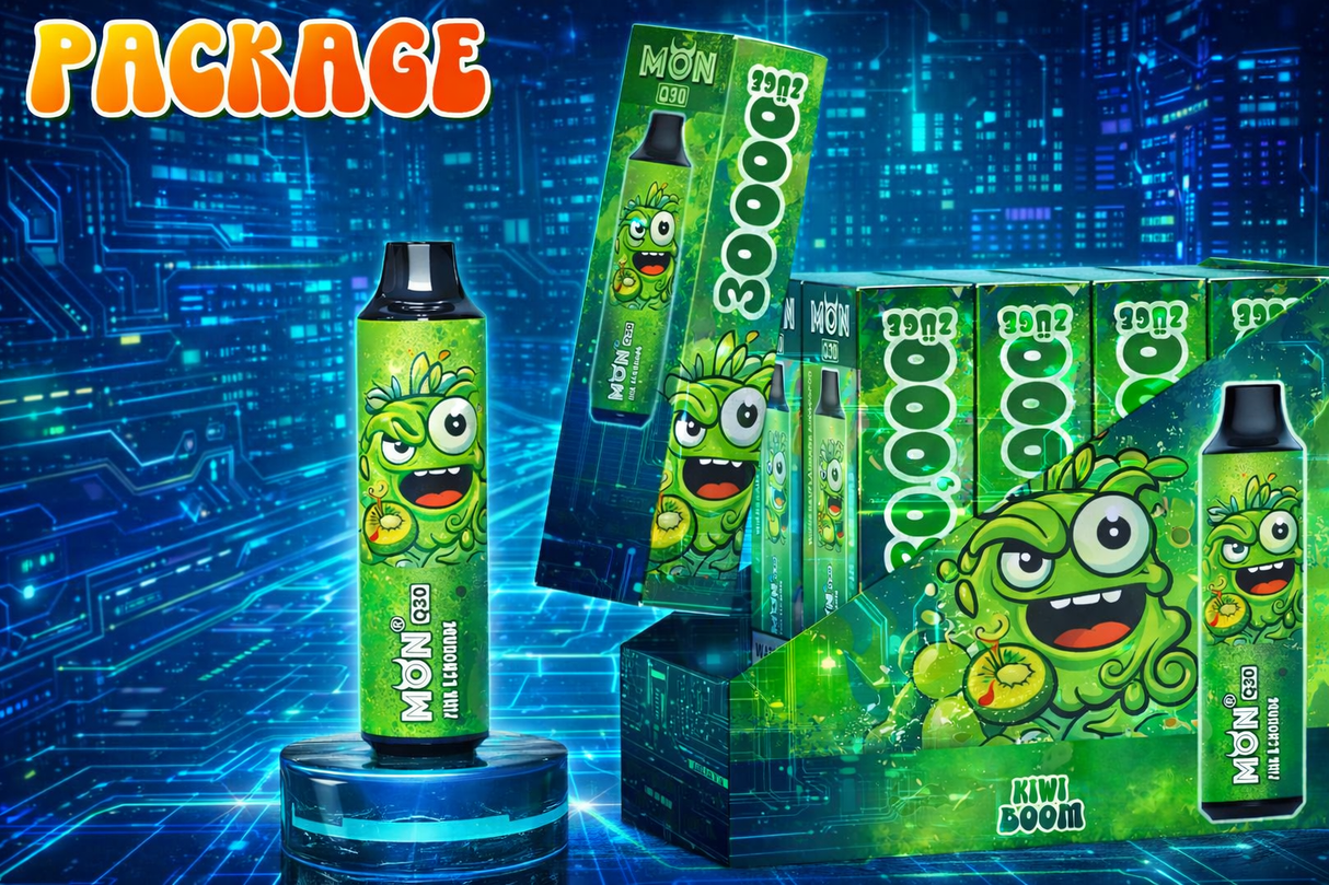 MON-VAPE Q30 KIWI BOOM