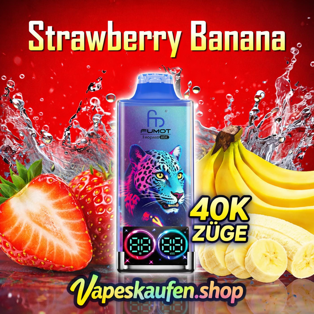 RandM 40K STRAWBERRY BANANA