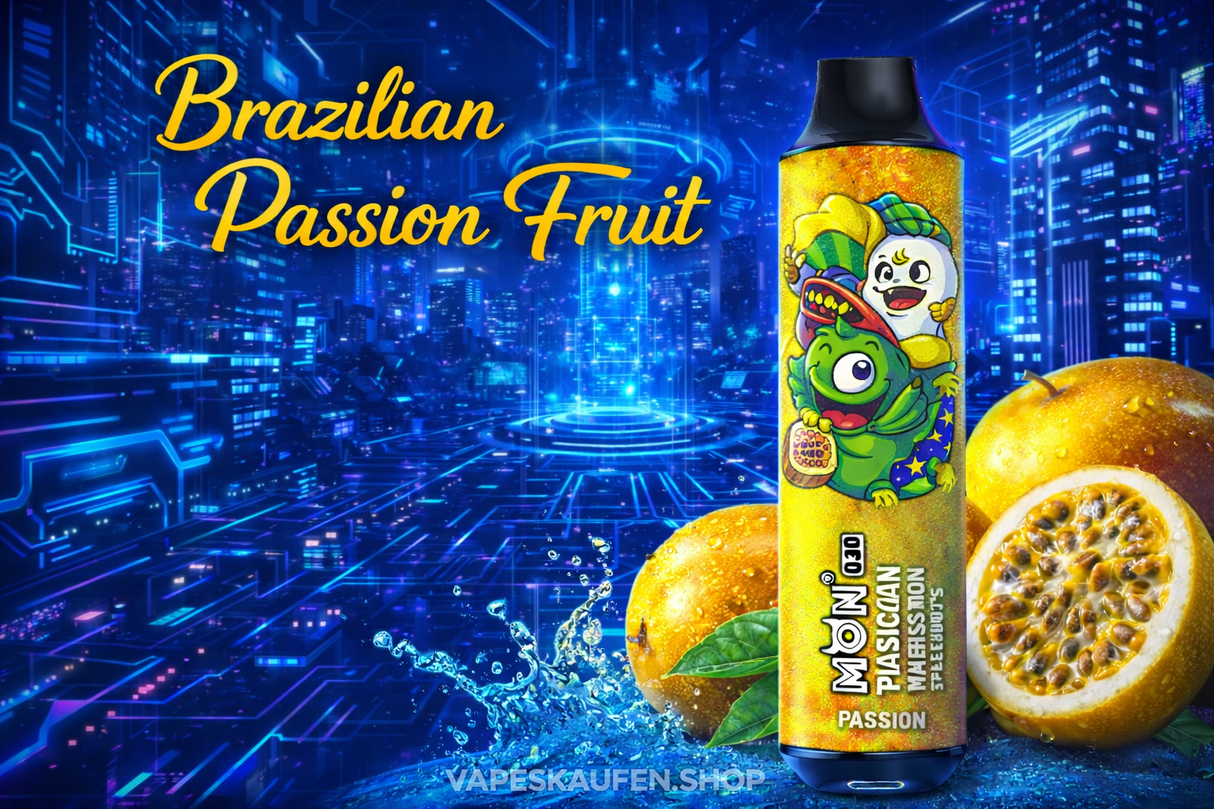MON-VAPE Q30 BRAZILIAN PASSION FRUIT