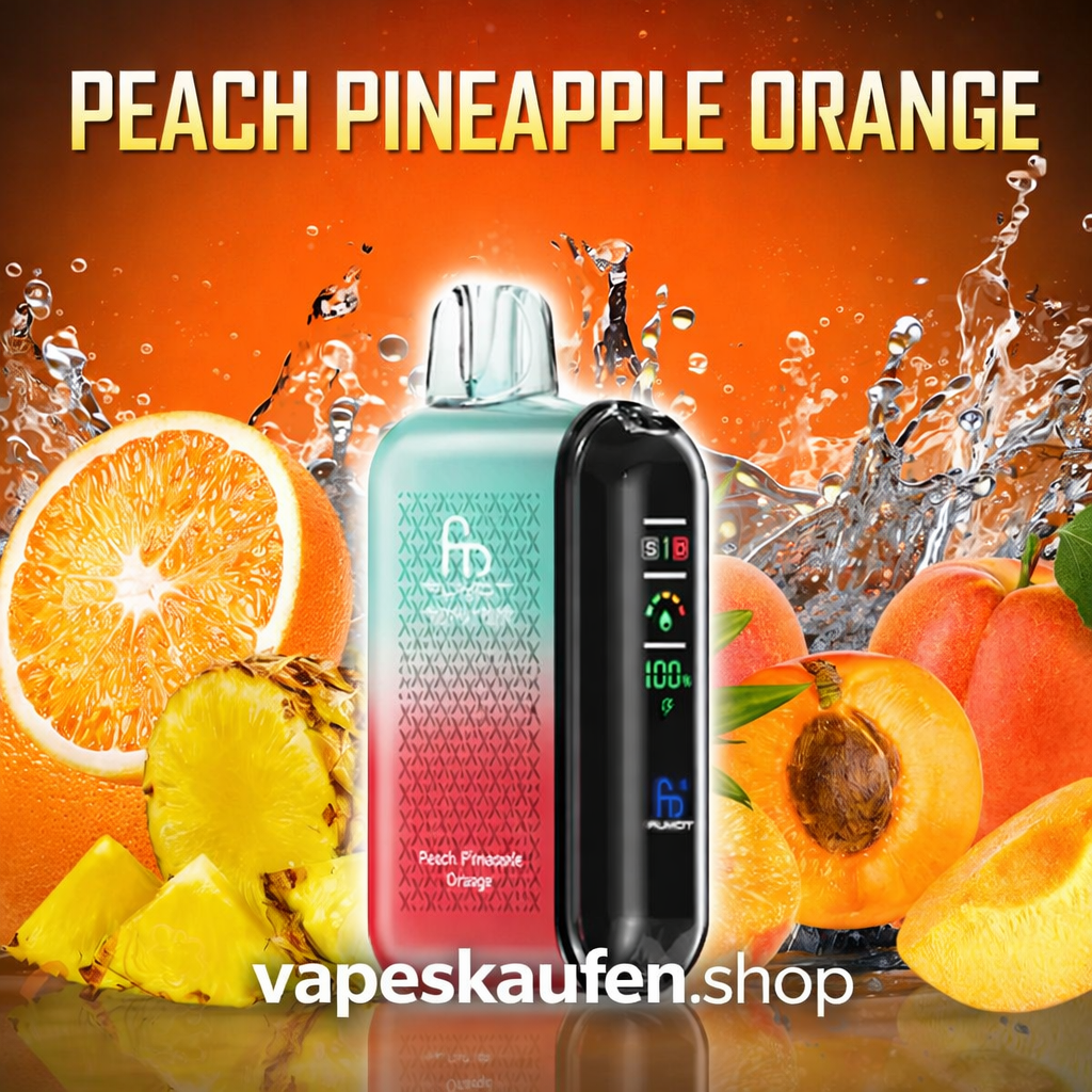 RandM TORNADO-VAPE 20K PEACH PINEAPPLE ORANGE