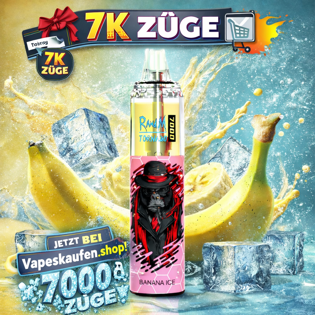 RandM-VAPE 7K BANANA ICE
