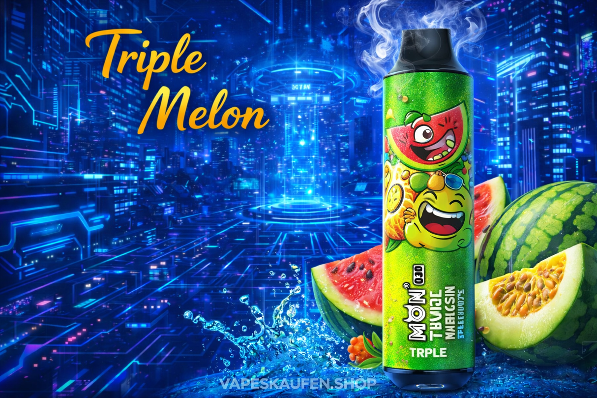 MON-VAPE Q30 TRIPPLE MELON