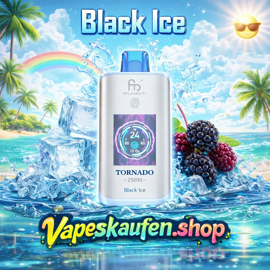 RandM-VAPE 25K BLACK ICE
