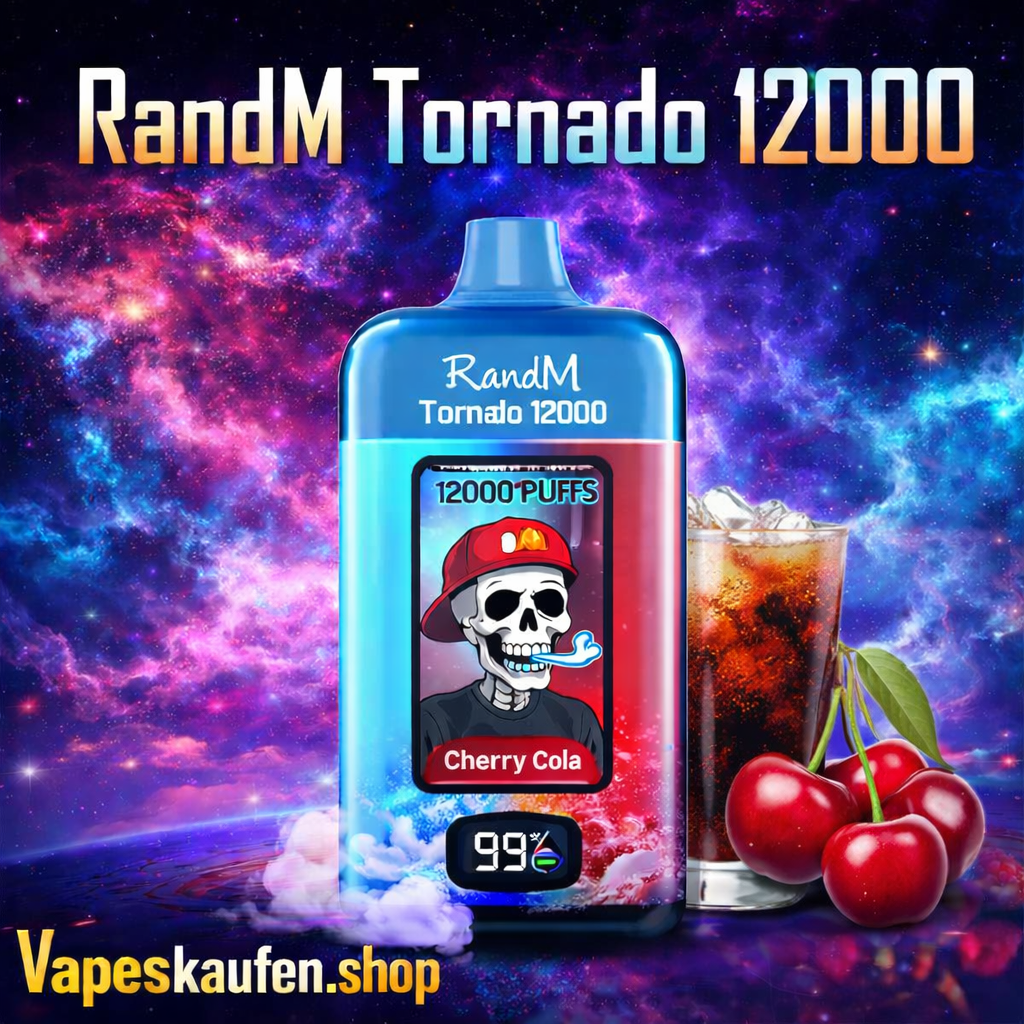 RandM Tornado-Vape 12K CHERRY COLA